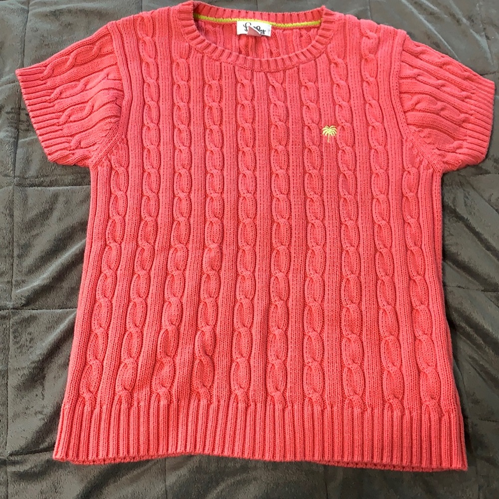 Lilly Pulitzer Short Sleeve Sweater